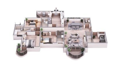 3 Bedroom Apartment(DSQ)